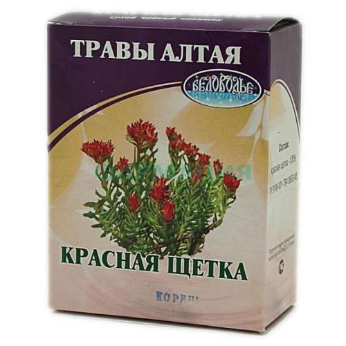 Красная щетка фиточай 30г (родиола четырехчленная) Красная щетка фиточай 30г (родиола четырехчленная)