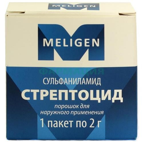 Стрептоцид порошок для наружного применения 2г №1