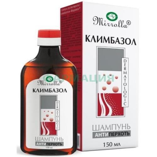 Мирролла шампунь 2% 150мл с климбазолом от перхоти