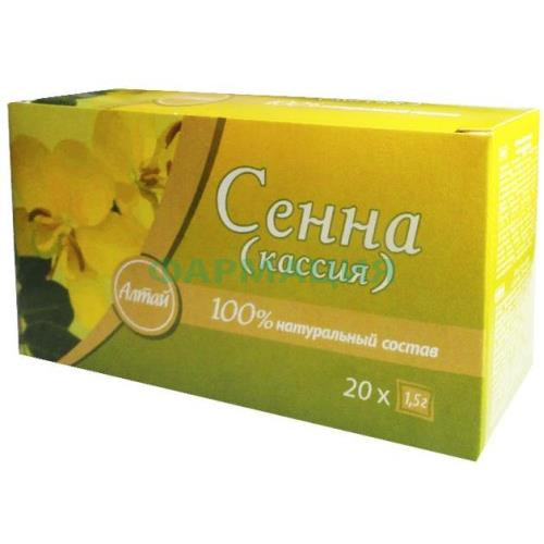 Фито-алтай сенна чайный напиток 1,5г №20 (кассия)
