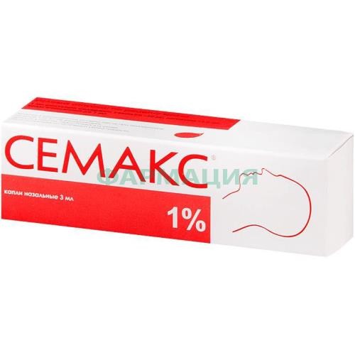 Семакс капли назальные 1% 3мл в комплекте с пипеткой Семакс капли назальные 1% 3мл в комплекте с пипеткой
