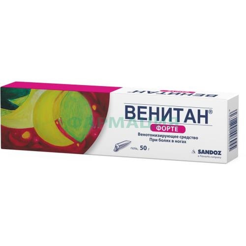 Венитан форте гель для наружного применения 50г