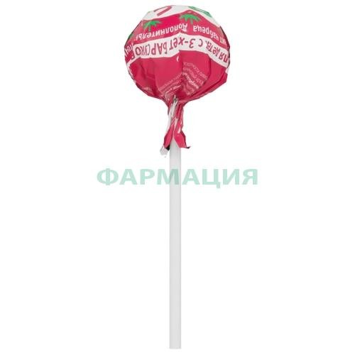 Чупа-флю барсукор леденец на палочке 10г со вкусом малины