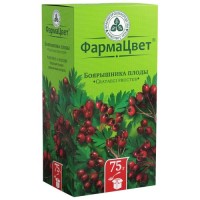 Боярышника плоды плоды цельные 75г