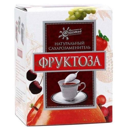 Фруктовое счастье фруктоза сахарозаменитель натуральный 250г Фруктовое счастье фруктоза сахарозаменитель натуральный 250г