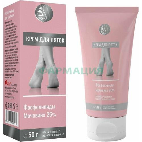 Флайк крем для пяток 50г с мочевиной и фосфолипидами