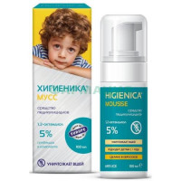 Хигиеника мусс 100мл педикулицидный с гребнем