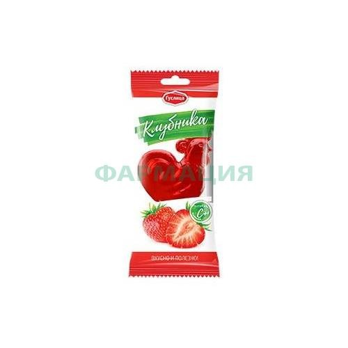 Гуслица леденцовая карамель 17г петушок цинк + вит с вкус клубники