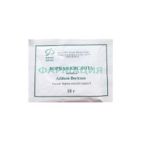 Борная кислота средство дезинфицирующее 10г кожный антисептик