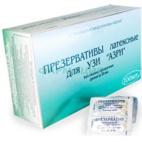 Азри презерватив №100 для узи