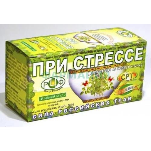 Сила российских трав №34 фиточай 1,5г №20 при стрессе