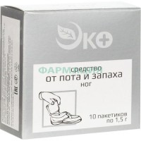 Эко средство 1,5г №10 от пота и запаха ног