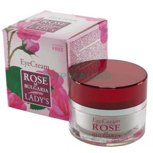 Роуз оф булгария крем д/кожи вокруг глаз 25мл. [rose of bulgaria]