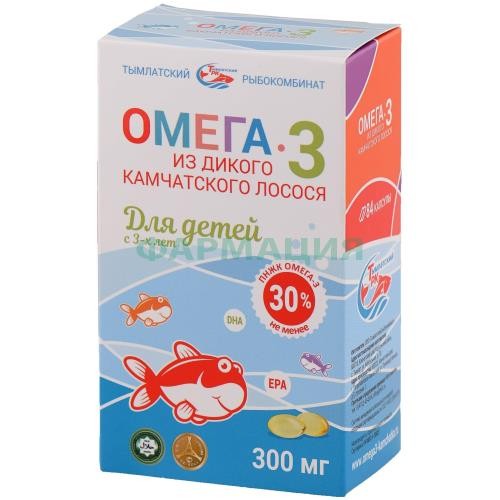 Салмоника омега-3 капсулы 300мг №84 из дикого камчатского лосося д/детей 3 + Салмоника омега-3 капсулы 300мг №84 из дикого камчатского лосося д/детей 3 +