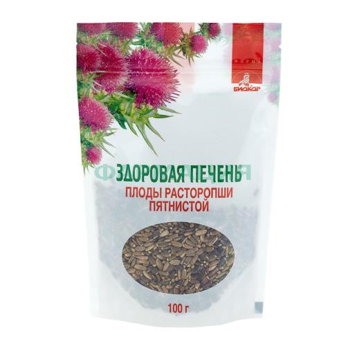 Расторопши пятнистой плоды 100г Расторопши пятнистой плоды 100г