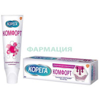 Корега крем для фиксации зубных протезов 40г комфорт мятный вкус
