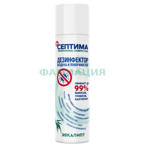Септима симфони эксперт средство дезинфицирующее 250мл эвкалипт