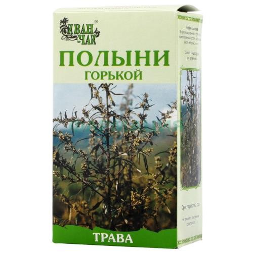 Полыни горькой трава сырье растительное измельченное 50г