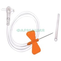 Сф медикал устройство для вливания в малые вены игла-бабочка 25g