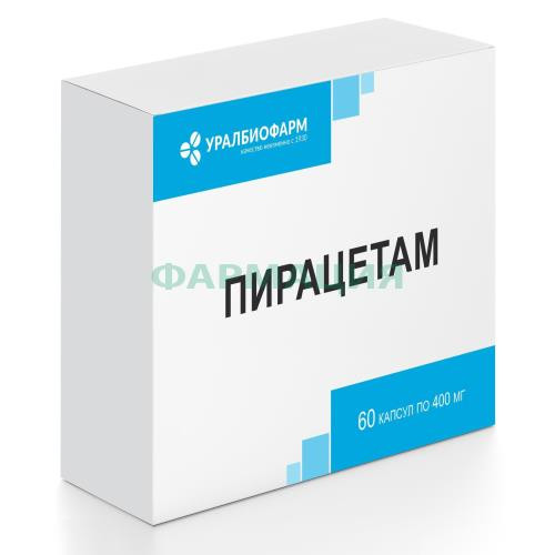 Пирацетам капсулы 400мг №60 Пирацетам капсулы 400мг №60