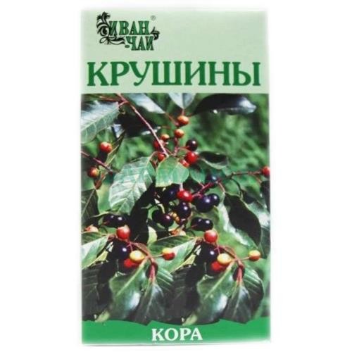 Крушины кора измельченная 50г Крушины кора измельченная 50г