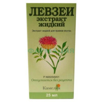 Левзеи экстракт жидкий экстракт для приема внутрь [жидкий] 25мл