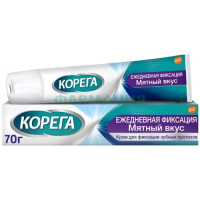Корега крем для фиксации зубных протезов 70г ежедневн. фиксац. мятный вкус