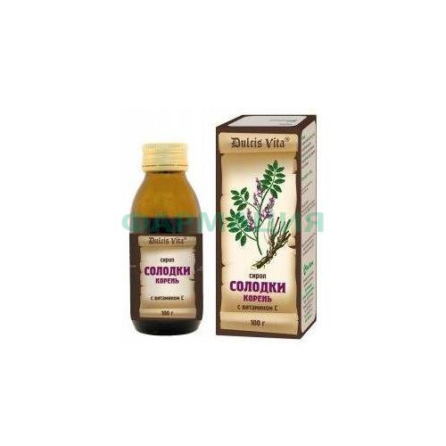 Солодки корни сироп 100г