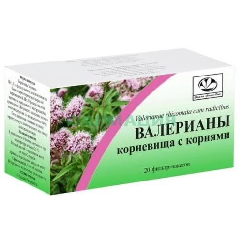 Валерианы корневища и корни порошок 1.5г №20