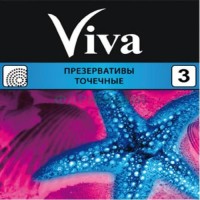 Вива презервативы №3 точечные