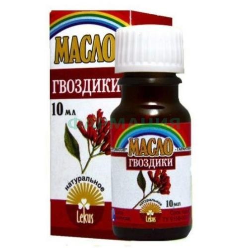 Лекус радуга ароматов масло эфирное 10мл гвоздика
