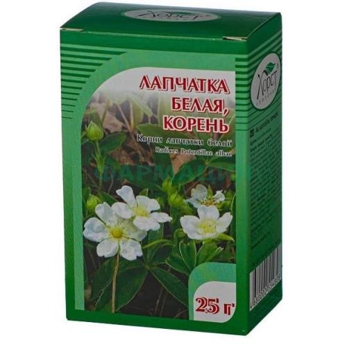 Лапчатка белая корень 25г. (бад) чайн.напиток /хорст/ Лапчатка белая корень 25г. (бад) чайн.напиток /хорст/