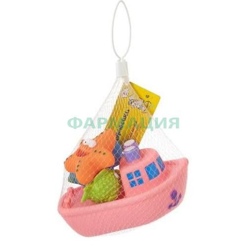 Курносики игрушка д/ванны веселое путешествие /арт.25077/