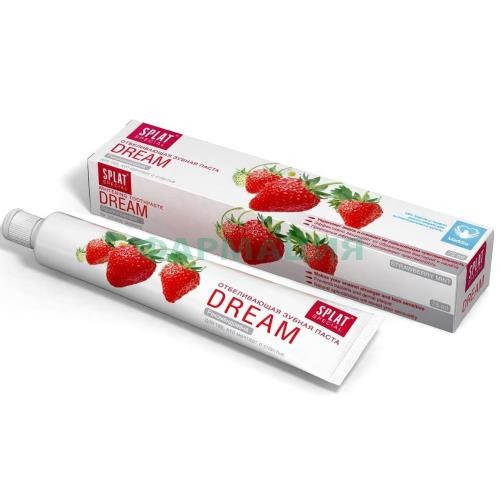 Сплат спешиал зубная паста 75мл dream/мечта отбел клубника