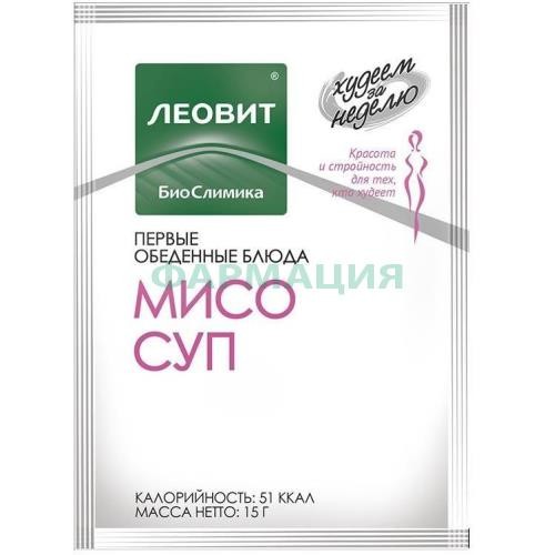 Леовит худеем за неделю суп мисо 15г. пак. Леовит худеем за неделю суп мисо 15г. пак.