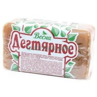 Весна дегтярное мыло туалетное 140г